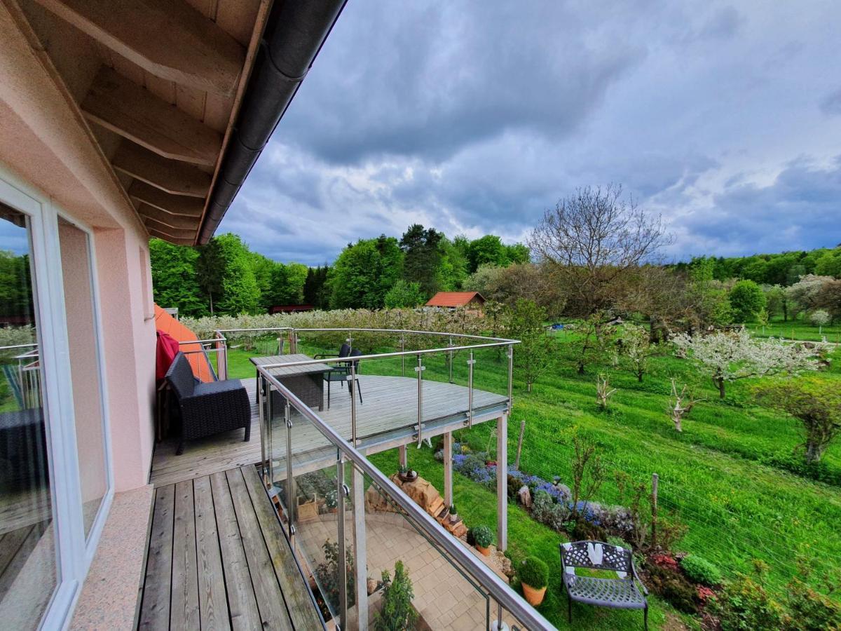 Pension Am Kirschgarten Gössweinstein Exterior foto